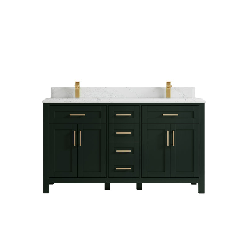 Ensemble de meuble-lavabo double 60 po Cambridge, Empira