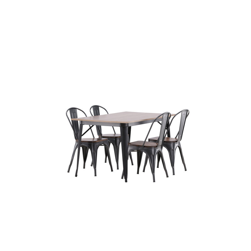 Alhia 4 - Person Dining Set