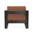 Classic Outdoor Club Chair With Rust-Resistant Aluminum Frame And Water-Resistant Cushions For Stylish Comfort.-626953