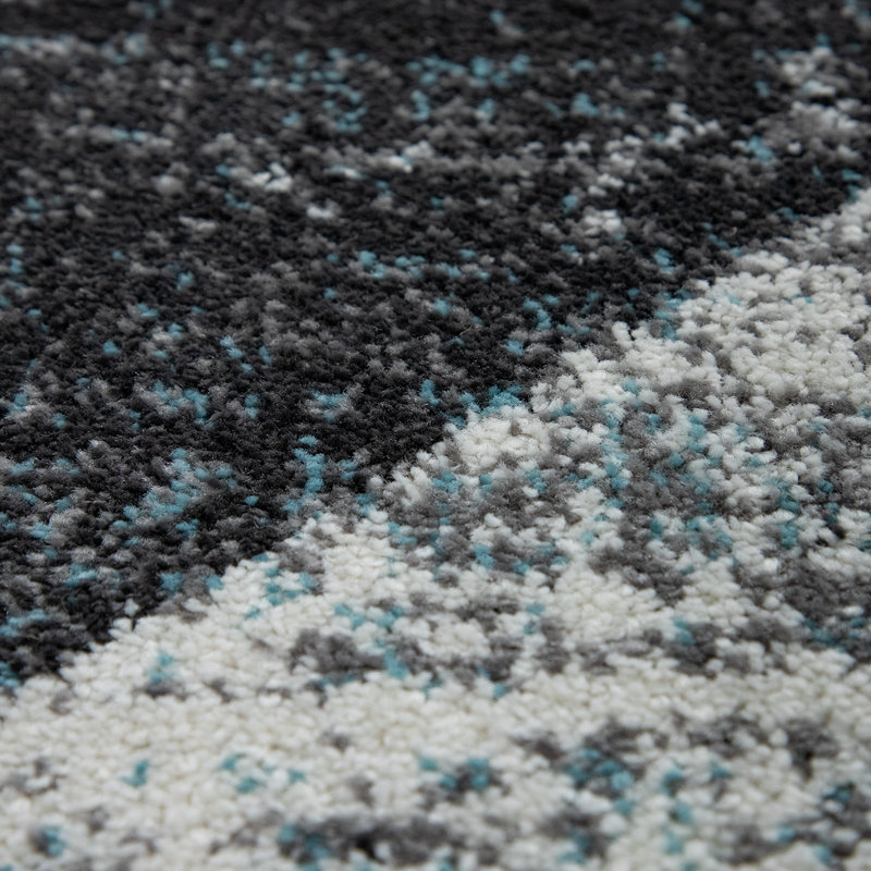 Everline Abstract Indoor Rug, Rectangle 6'7" x 9'6"