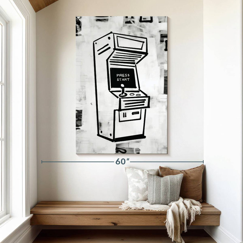 Keiraleigh Arcade I, 51" H x 34" W