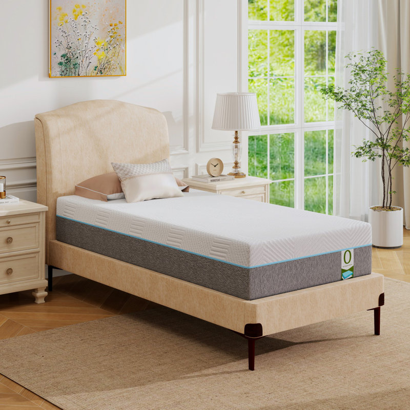 Matelas 12 po, mousse viscoélastique gélifiée rafraîchissante, Simple extra long