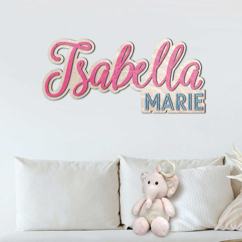 Décoration murale personnalisable, H 28 po x l 42 po x P 0,5 po, Oui