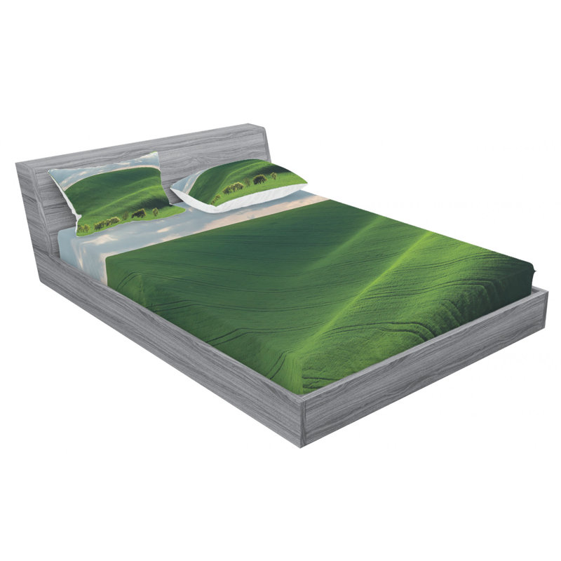 Microfiber Sheet Set, Full Sheet Set + Fitted Sheet + 2 Pillowcases