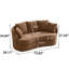 Canapé surdimensionné de 73,82 po avec housses et coussins-123044166