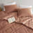 Kyla Brown Double Diamond Quilted Fluffy 2-Piece Twin/Twin XL Comforter Set-101517321-101517319