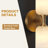 Ephraim 2 - Light Dimmable Brass Cylindrical Wall Sconce With Alabaster Shade (Set of 2)