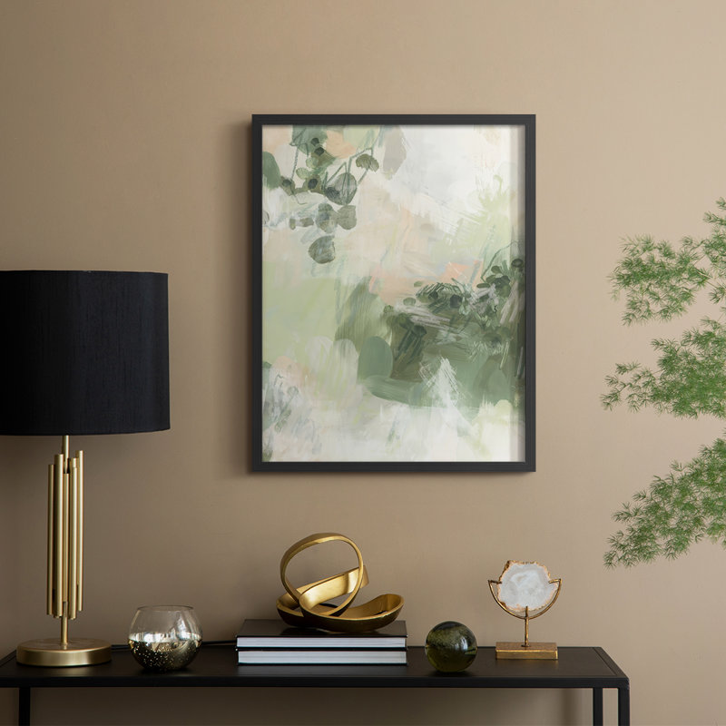 «Lillypond Dream II», reproduction encadrée - bois massif