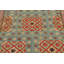 Tapis à motif géométrique oriental All-Over Kilim 3 x 5