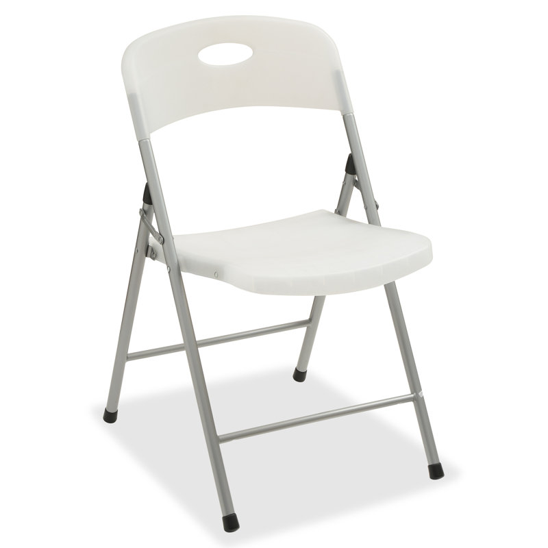 Plastic Stackable Folding Chair Set of 4