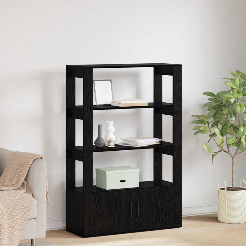 80cm Sideboard, Black Oak