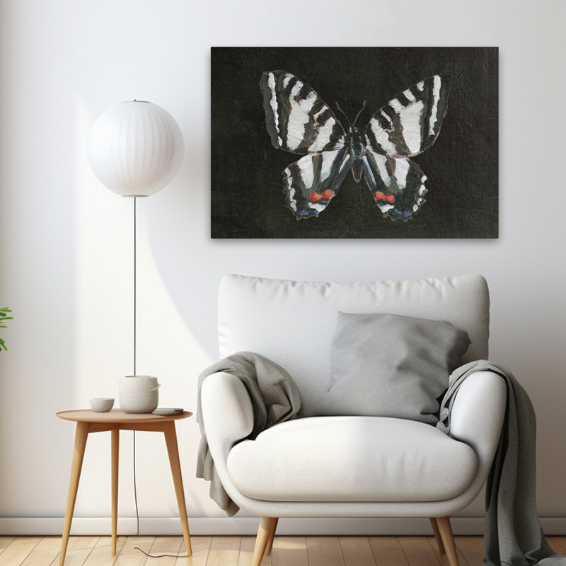 Garden Garden Beauties II - noir, H 36 po x l 24 po