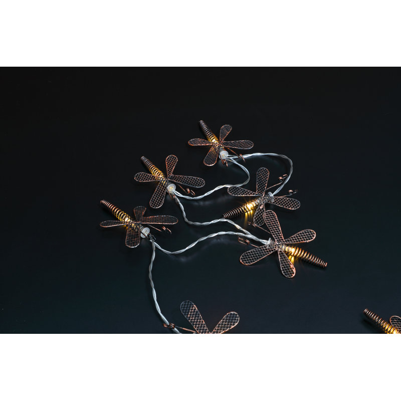 22cm LED Solar Powered 10 - Bulb Novelty String Light