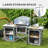 Rectangular Yes Outdoor Camping Table , 67.7 " W 18.9 " D-116828010