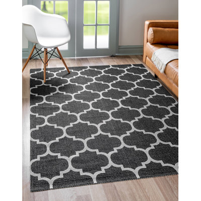 California Cotton Abstract Indoor Rug