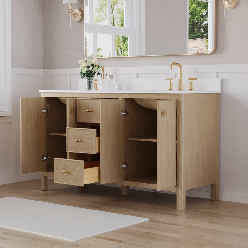 Kingsley 60" Double Bathroom Vanity