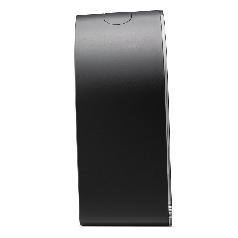 Numerical Quartz Movement / Crystal Tabletop Clock with Alarm, Black