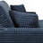 86.5" Oversized Loveseat Chaise Lounge Sectional Sofa Bed Corduroy Sleeper Sofa With Two USB Ports-166368828