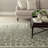 Martha Stewart Hand Tufted Wool/Viscose Geometric Rug in Grassland Green-21411726