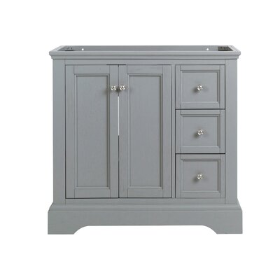 Red Barrel StudioÂ® Windsor 36"" Free-Standing Single Sink Bathroom Vanity Base Only -  Fresca, FCB2436GRV