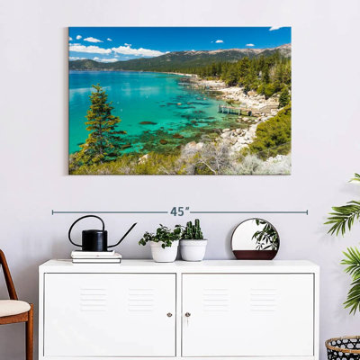 Plage cachée d'Alvord Lake Tahoe