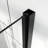 Shower Doors, Frameless Bi-Fold Swing Shower Door,1/4" (6Mm) Clear Tempered Glass-120178846