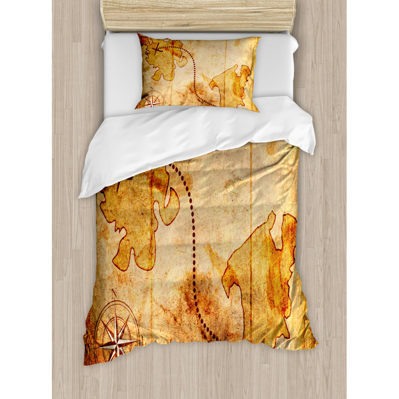 Coastal Polyester Duvet Cover