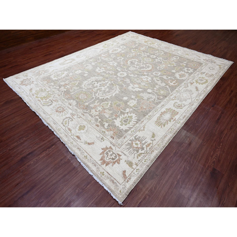 Tapis en laine noué à la main 9 pi 1 po x 11 pi 4 po F10A4C92564341D9846B950290798AE4