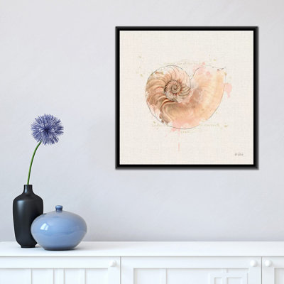 «Shell Collector II», reproduction d'impression sur toile tendue