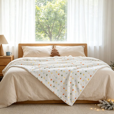Ultra Soft All-Season Reversible Fleece Blanket