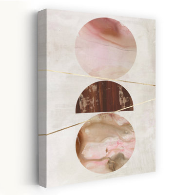 Balance of Blush II, art géométrique abstrait