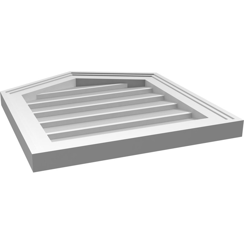Ventilateur à pignon en uréthane non-fonctionnel Signature, H 20 po x l 18 po x P 1,5 po