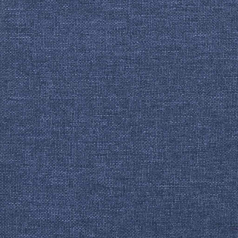  Accoudoirs réglables en polyester bleu, Bleu / doré