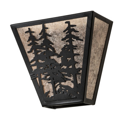 2 - Light Flush Mounted Sconce