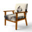 Chaise rembourrée Leaves - Chaise avec accoudoirs Shadow of a Leaf II-2083230188