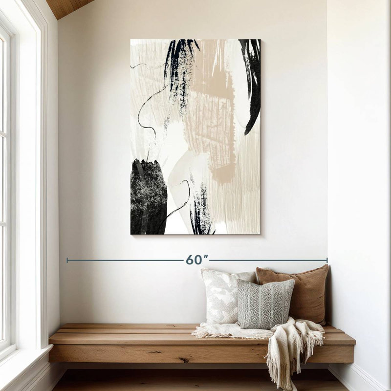 Avery Brush Strokes VIII, 45" H x 30" W