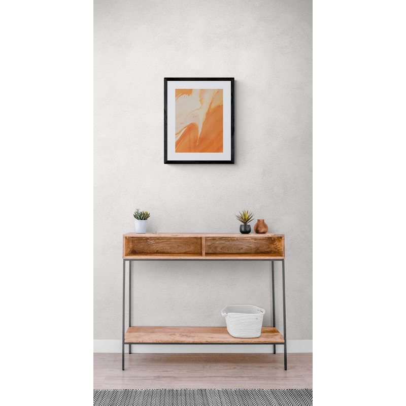 Firefall Print by Will Birdwell, Black Framed Paper, 21.25" H x 17.25" W