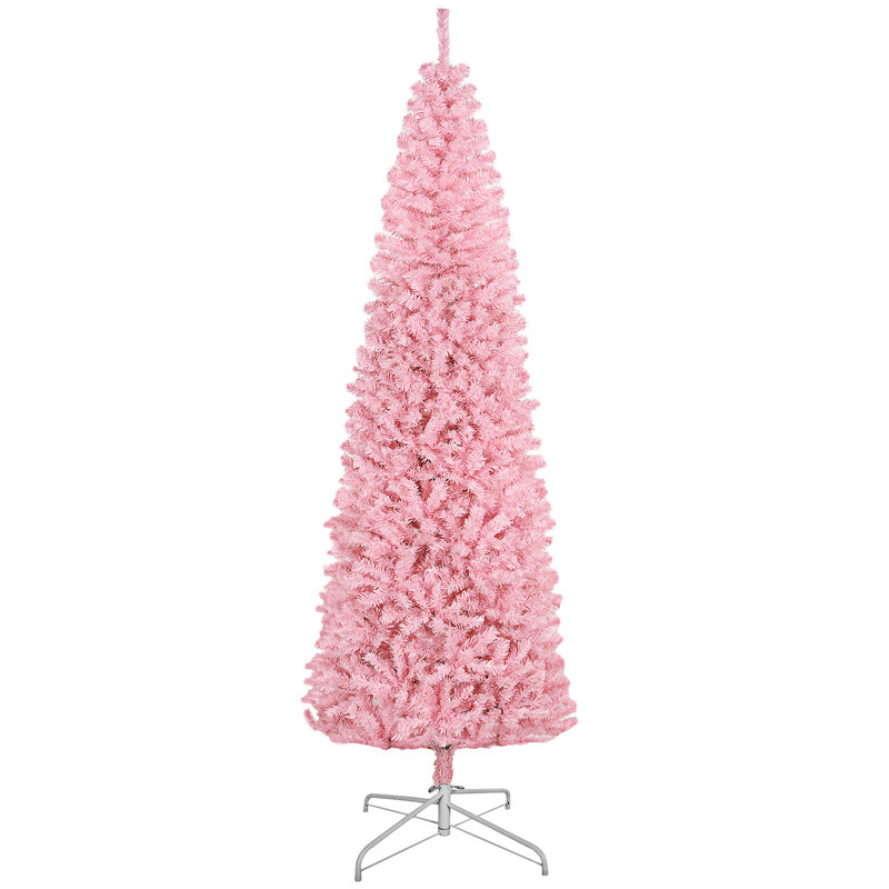 Sapin de Noël artificiel de 8 pi de hauteur avec 868 pointes de branches réalistes