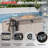 Outdoor Wicker Gas Fire Table, 43 Inch 50,000 Btu Patio Propane Gas Fire Pit W Metal Tabletop,glass Wind Guard,dust Cover-798515293