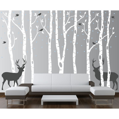 Ahoskie Plants & Flowers Non-Wall Damaging Wall Decal