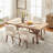 Upholstered Dining Side Chairs Set of 4-705286538