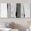 "Minimal Landscape Pastel" noir et blanc, gris, images neutres, impression sur toile, 3 pièces-94434107-94434108