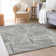 Premium Machine Washable Prisco Gray Rug