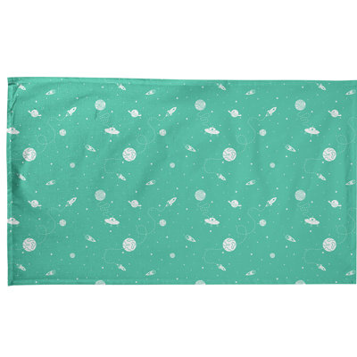 Serviette de thé à motif extérieur space