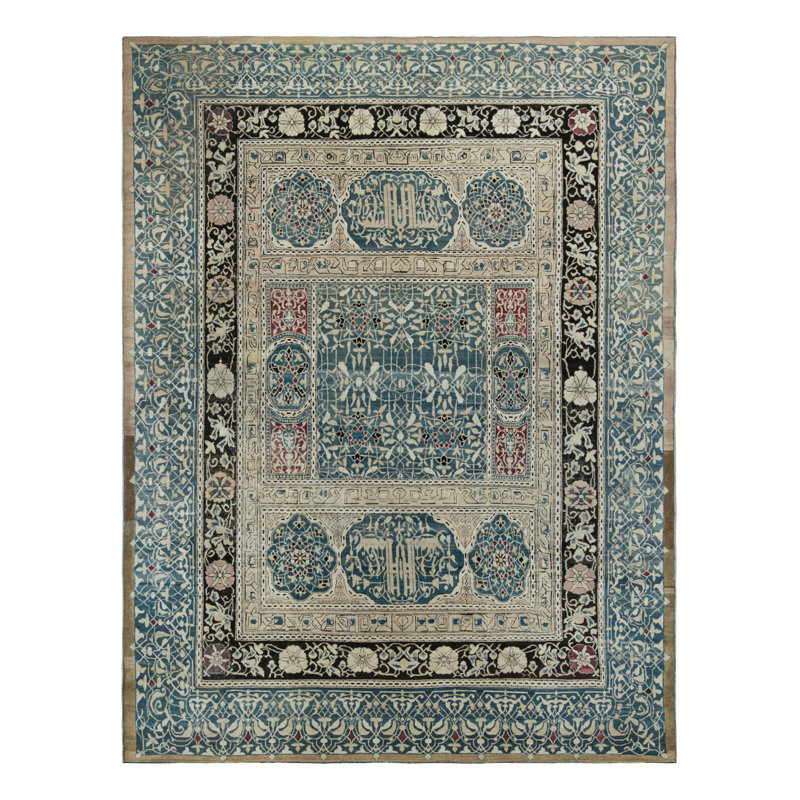 One-of-a-Kind 9’11”x13’1” Hand Knotted Area Rug