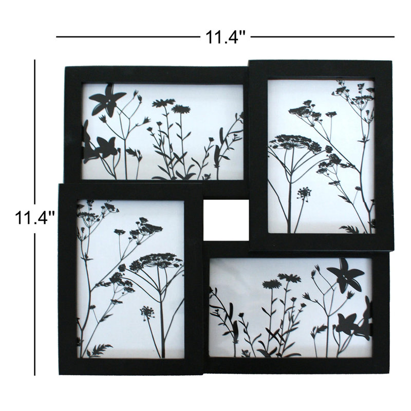 Wood Matte Picture Frame, Black