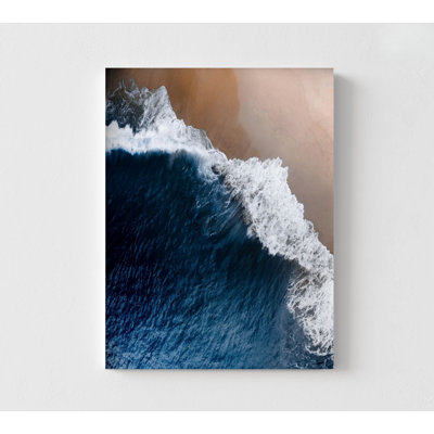 Océan et sable, décor de réception de plage, auberge de plage, art mural grande maison d'été, cadeau de pendaison de crémaillère de décor de plage