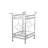 Laudalino Metal Bar Cart