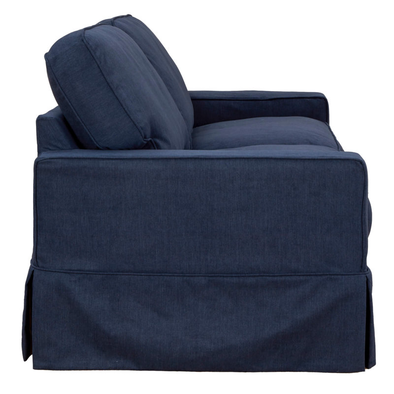 Gauvin Polyester Blend Box Cushion Sofa Slipcover