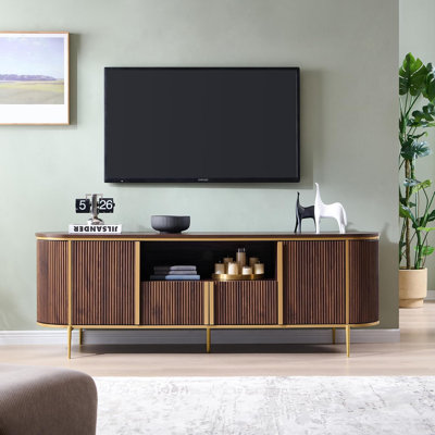 Meuble télé pour téléviseur de 78 po ou moins Rosevell